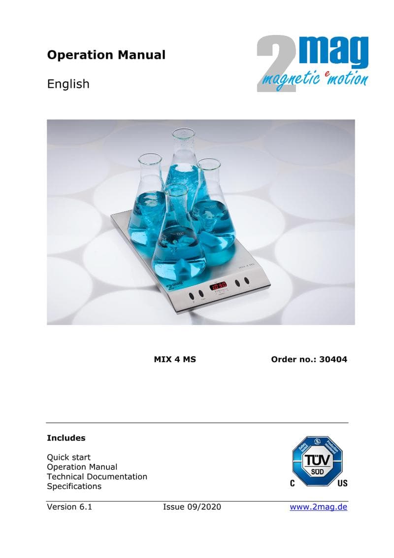2mag MIX 4 MS Operator Manual V6.1 (EN)