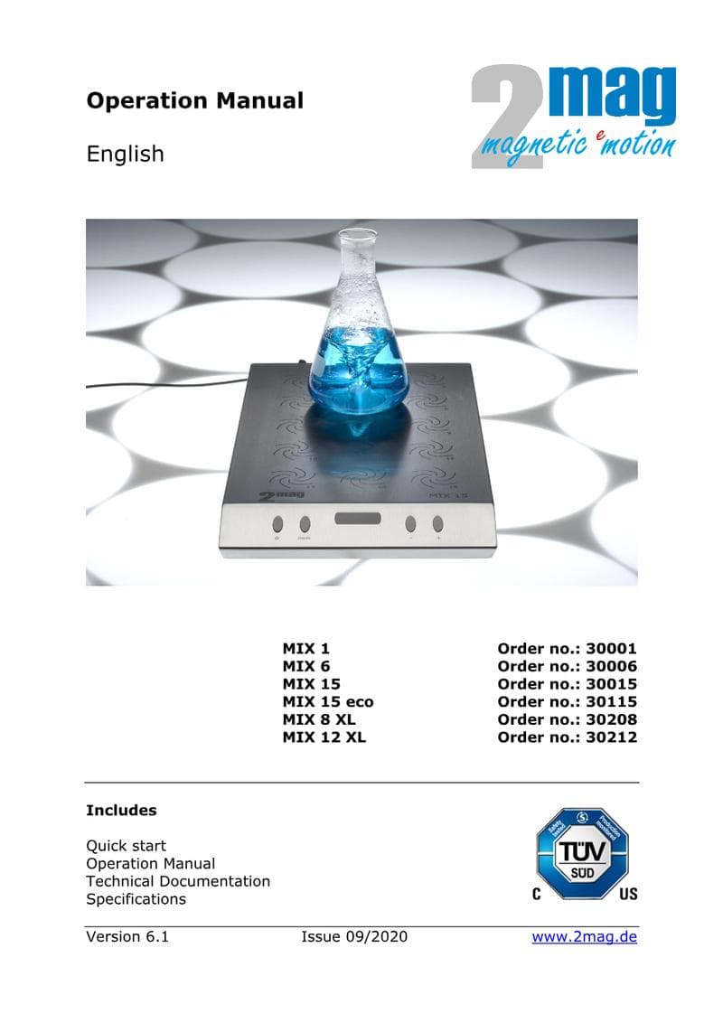 2mag MIX Series Operator Manual V6.1 (EN)