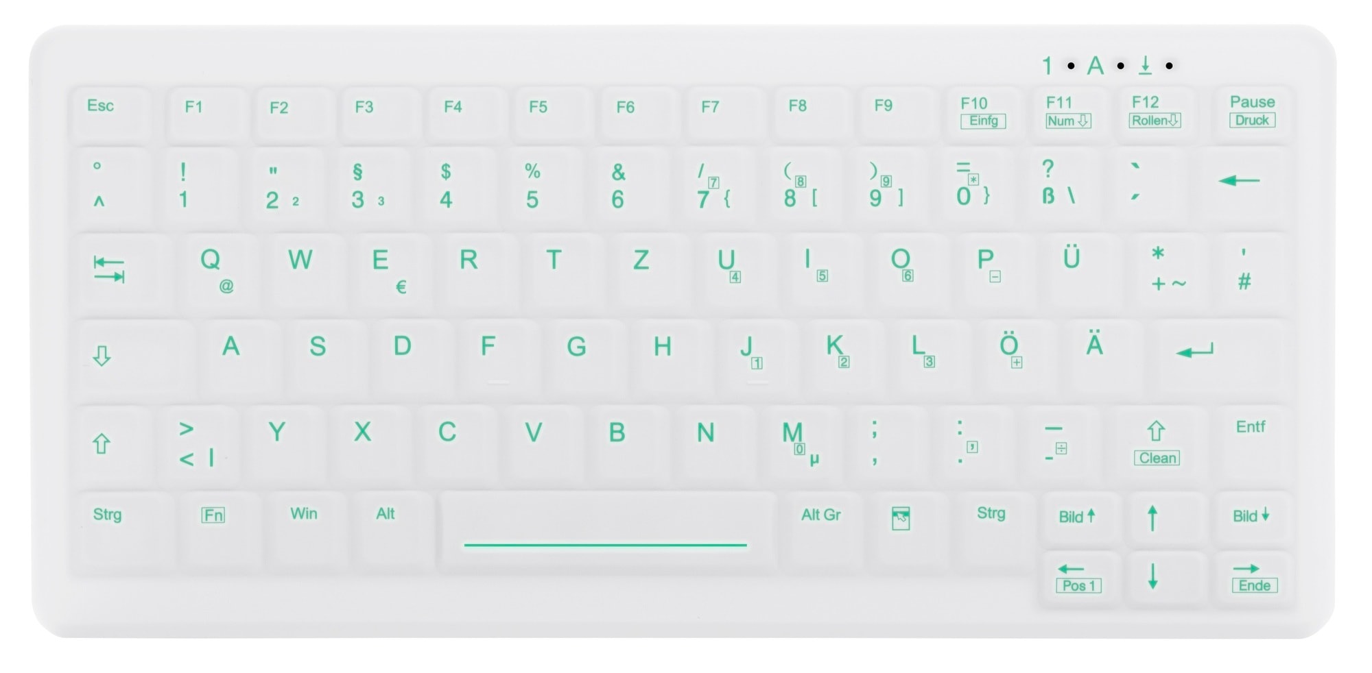 AK-CB4110 Medical Keyboard Compact Backlit