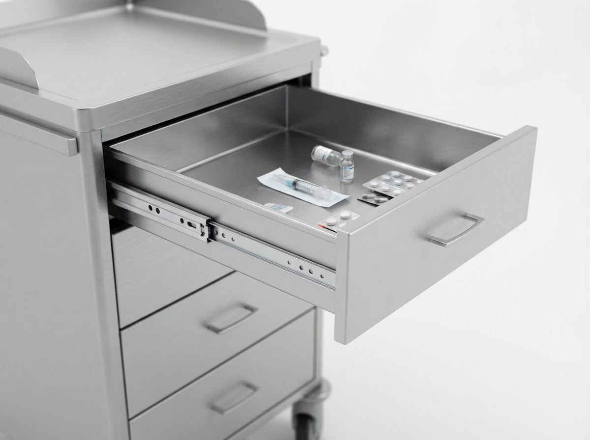 Full-Extension Self-Closing Drawers