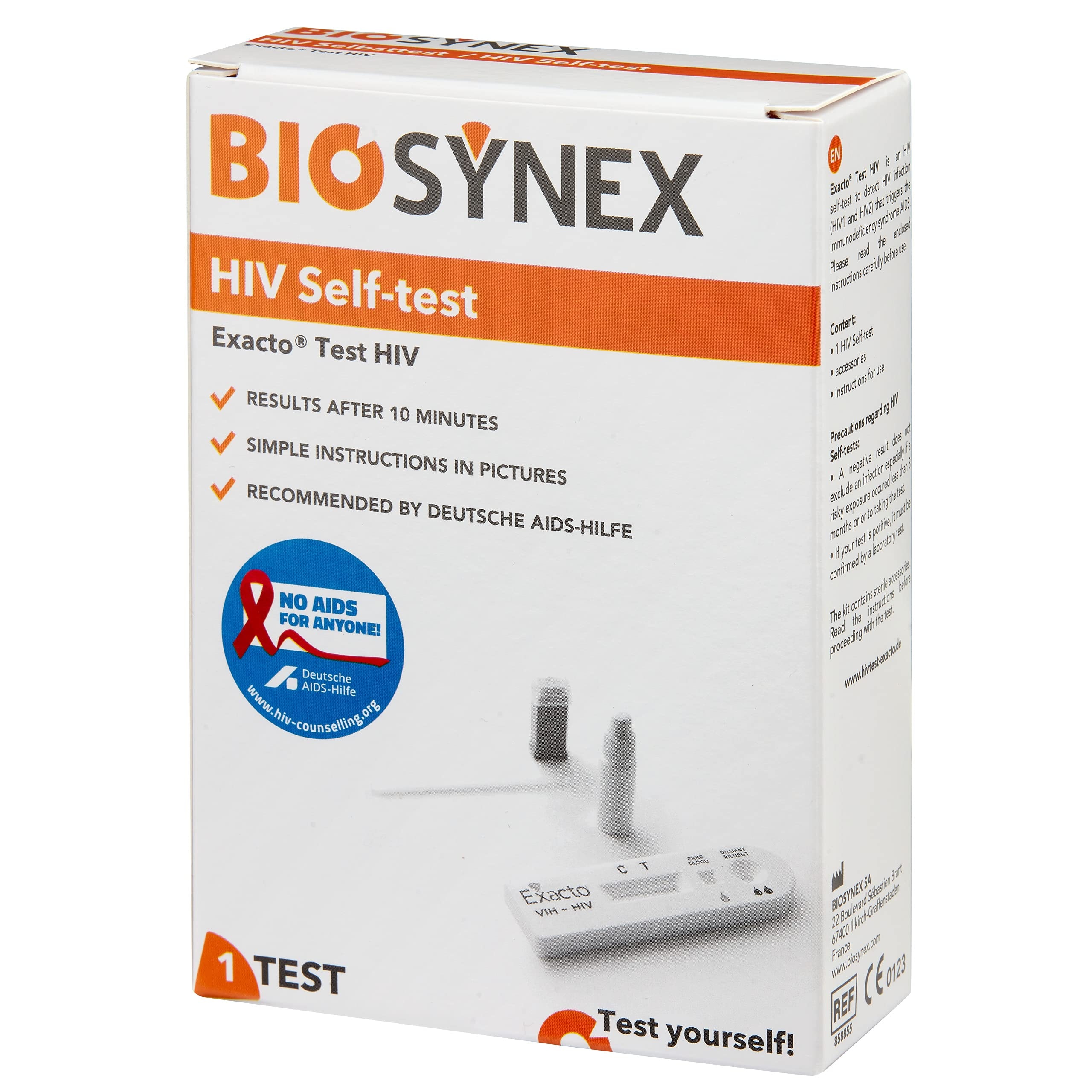 Exacto HIV test