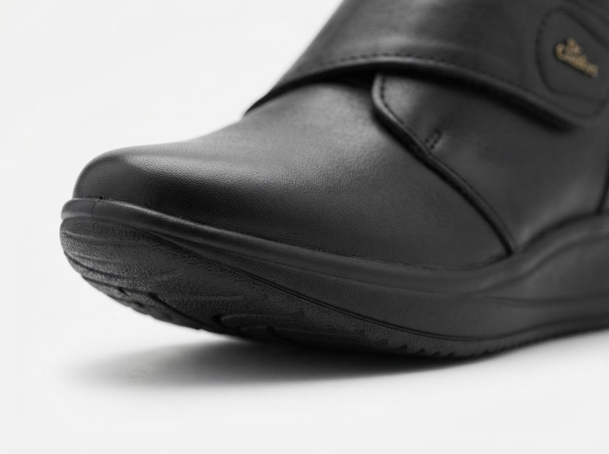 Rocker-Bottom Sole Geometry