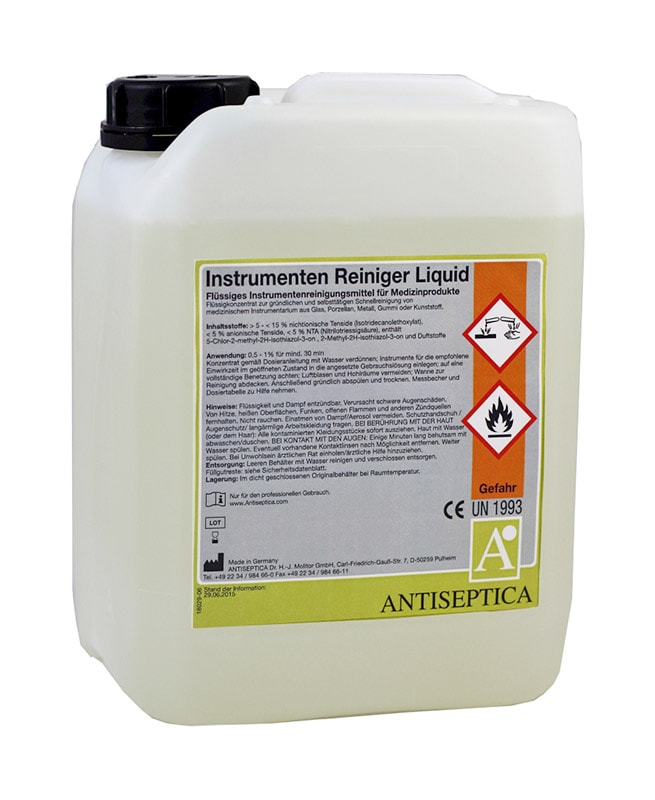 Antiseptica Instrument Cleaner Liquid