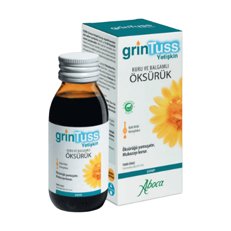 Grintuss Yetişkin Kuru ve Balgamlı Öksürük