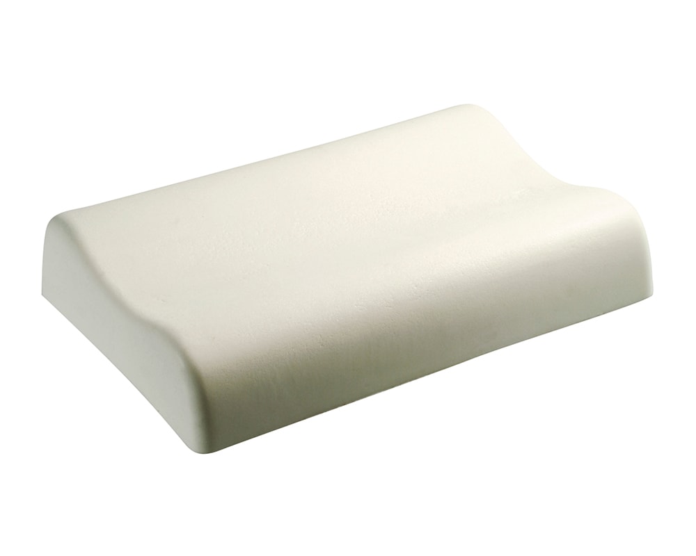 Ergonomic pillow made of memory foam